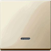 Лицевая панель Schneider Electric Merten System M для 1-кл. выключателя с подсветкой бежевый картинка